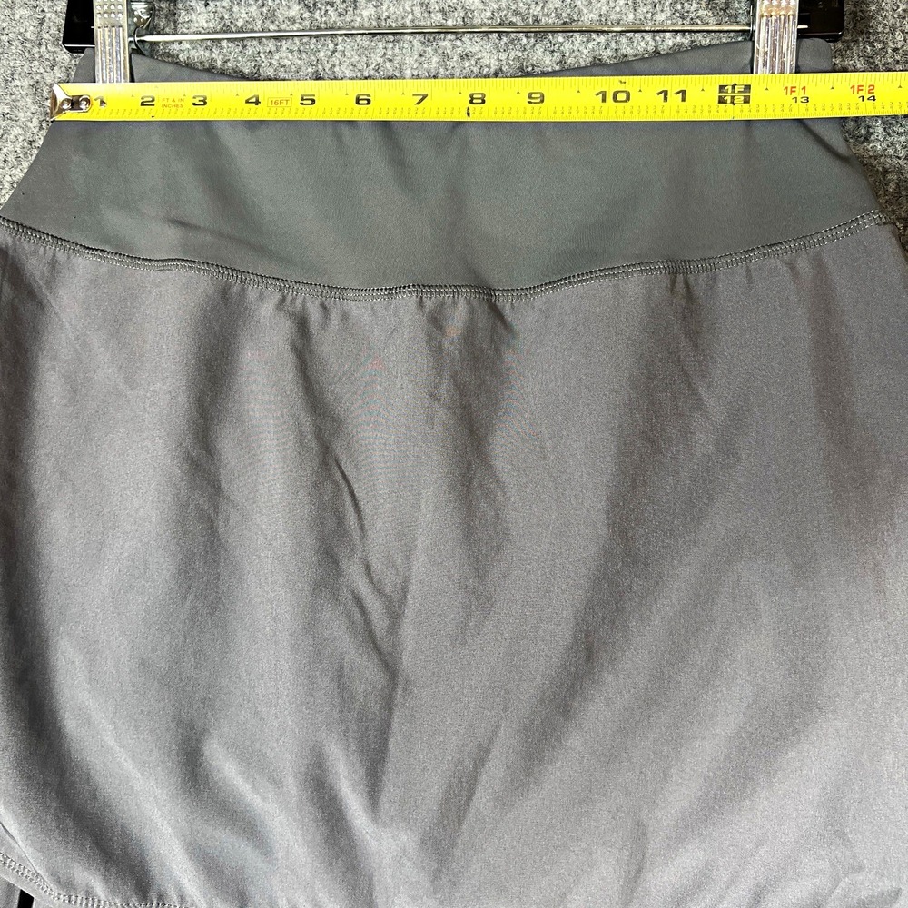 Baleaf Pleated Skort Womens M Gray Pull On Elastic Waist Tennis Golf Athleisure
